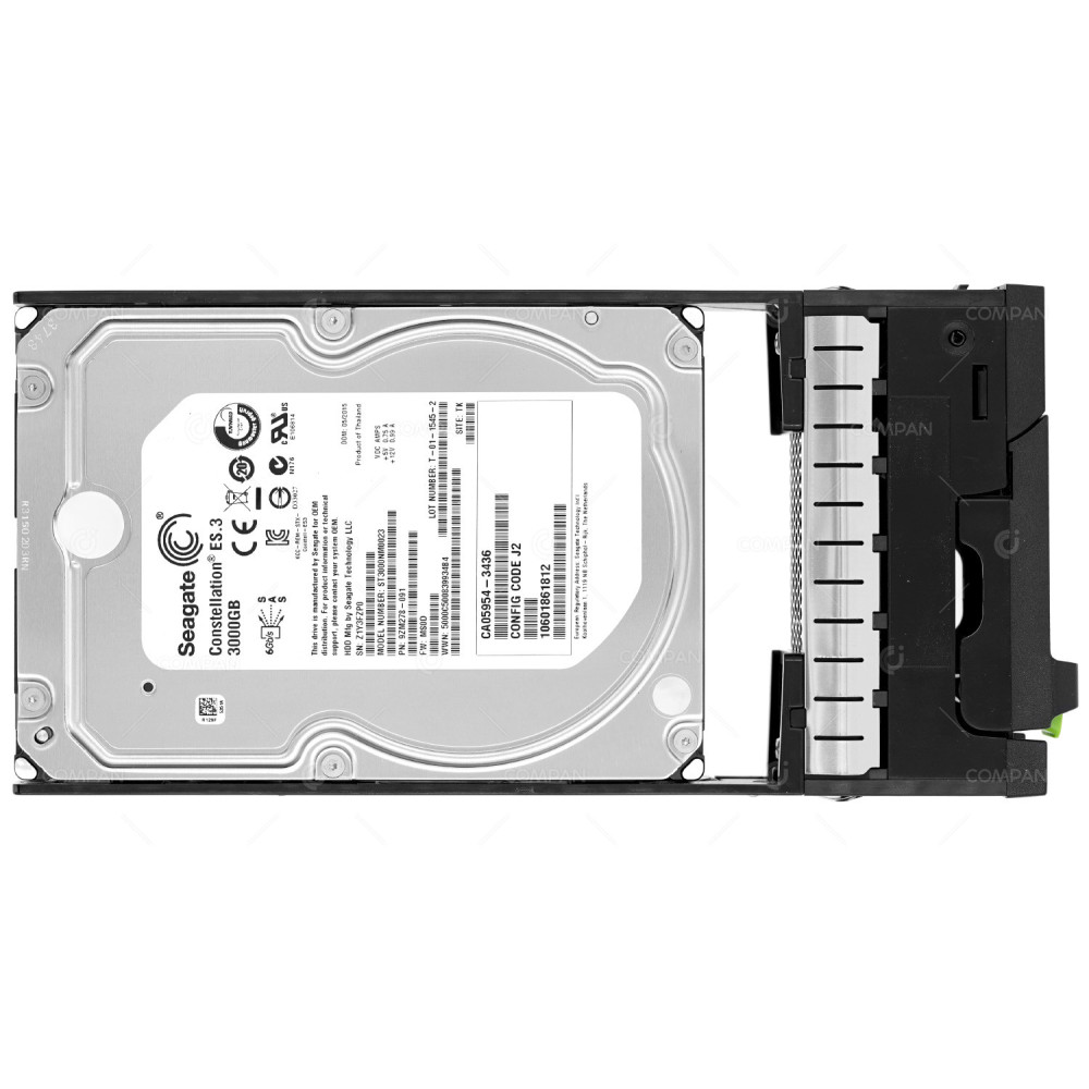 CA07339-E073 FUJITSU 3TB 7.2K 3.5 LFF 6G SAS HARD DRIVE FOR DX S3 S800 S6 ST3000NM0023, 9ZM278-091, CA05954-3436, 10601861812